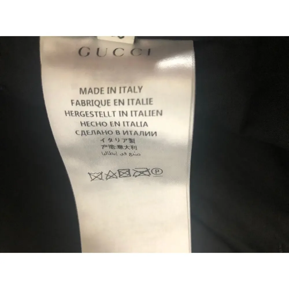 NWT Gucci Military Style Zip Cuff Slim-Fit Jogger Chino Pants 48EU/32US $1200.00